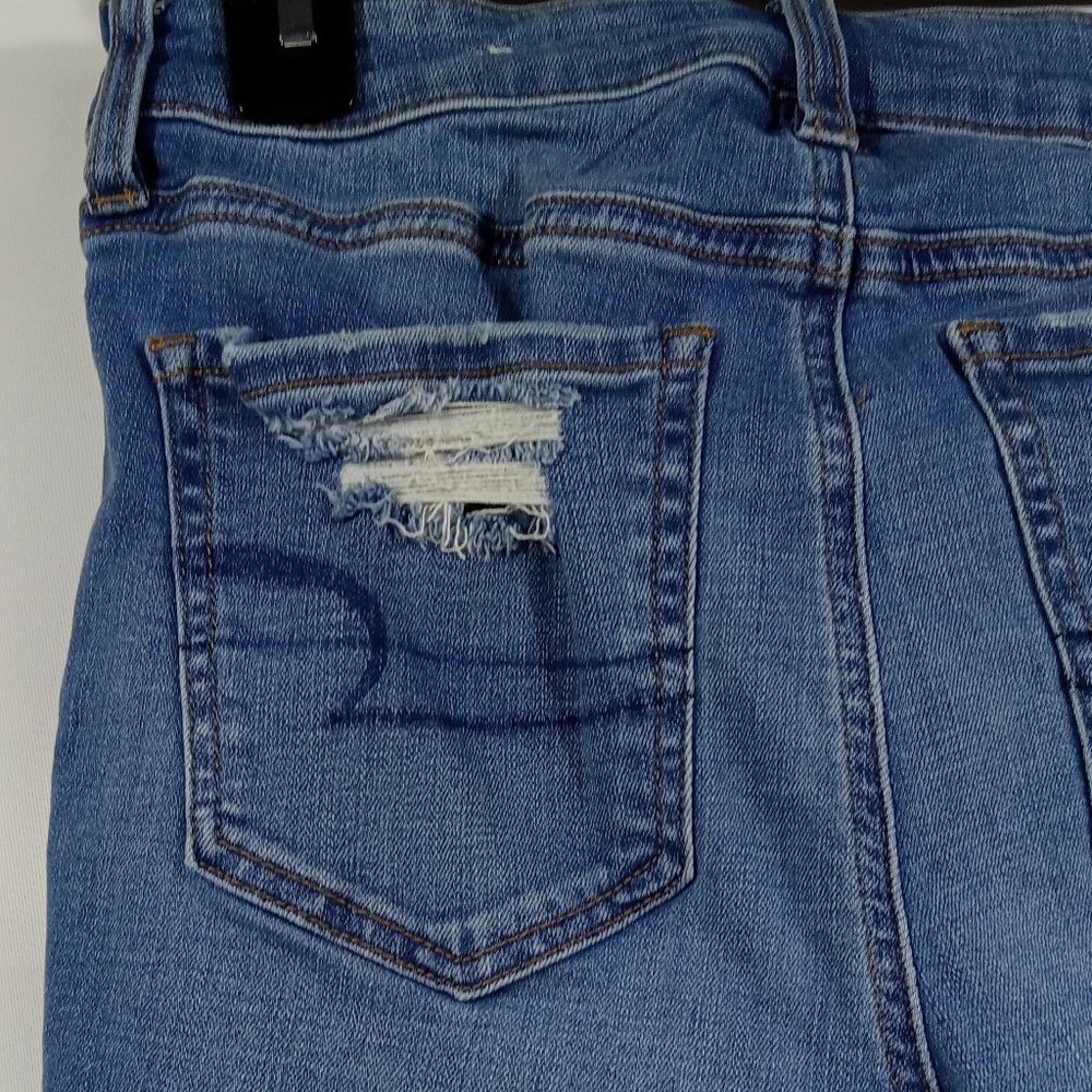 American Eagle Super Stretch Hi-Rise Jegging Shorts Size 4 - Picture 4 of 8